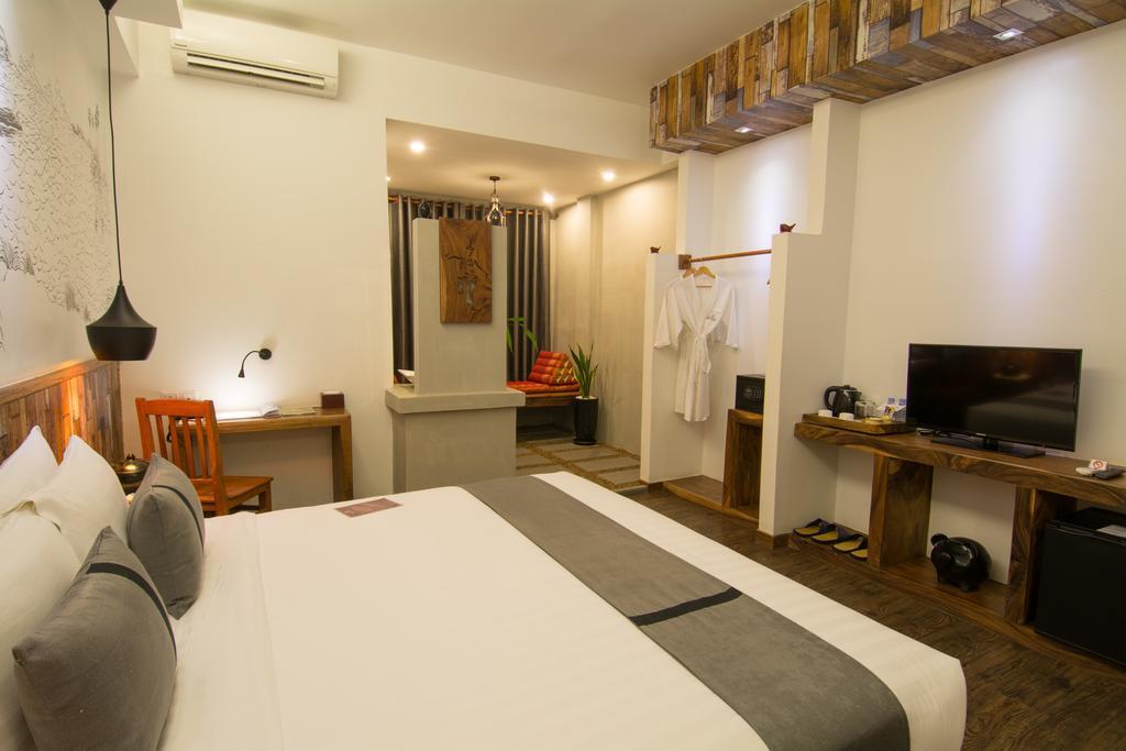 Double Leaf Boutique Hotel Phnompen Kültér fotó