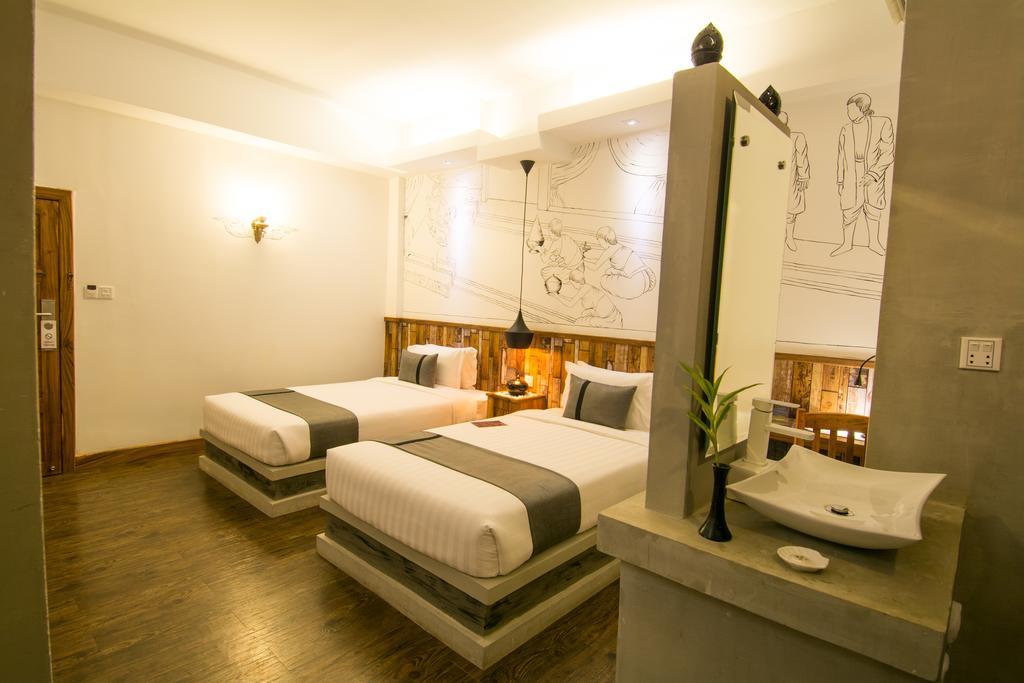 Double Leaf Boutique Hotel Phnompen Kültér fotó