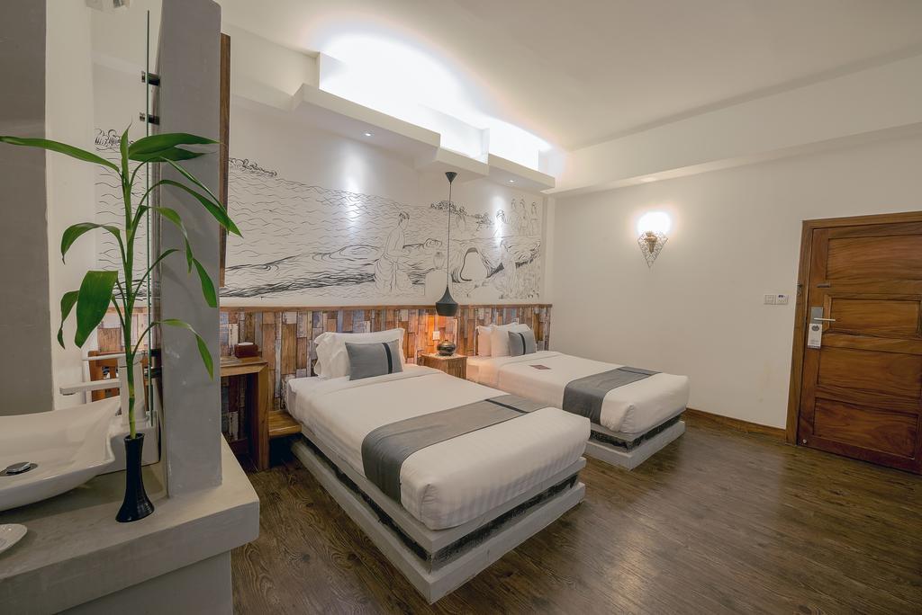 Double Leaf Boutique Hotel Phnompen Kültér fotó