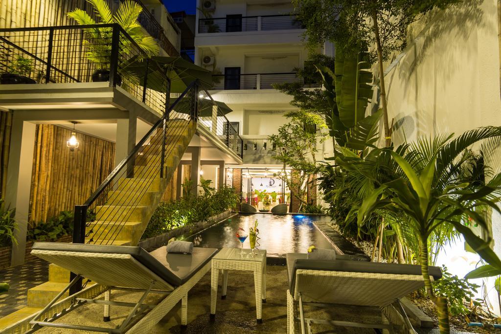 Double Leaf Boutique Hotel Phnompen Kültér fotó