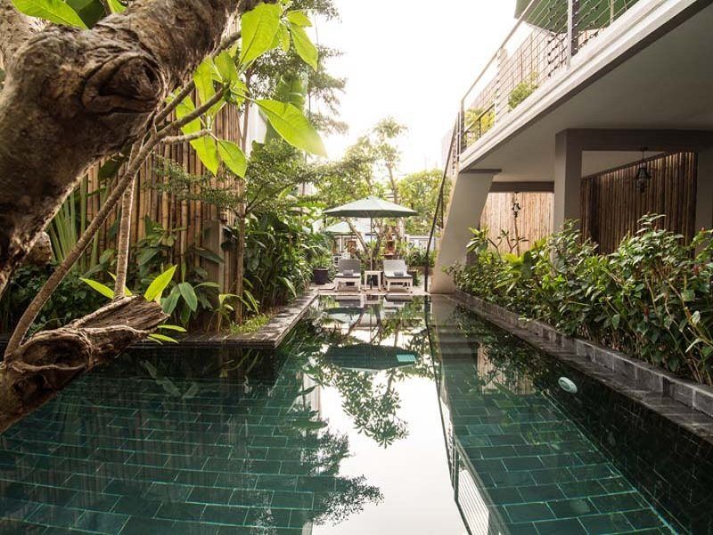 Double Leaf Boutique Hotel Phnompen Kültér fotó