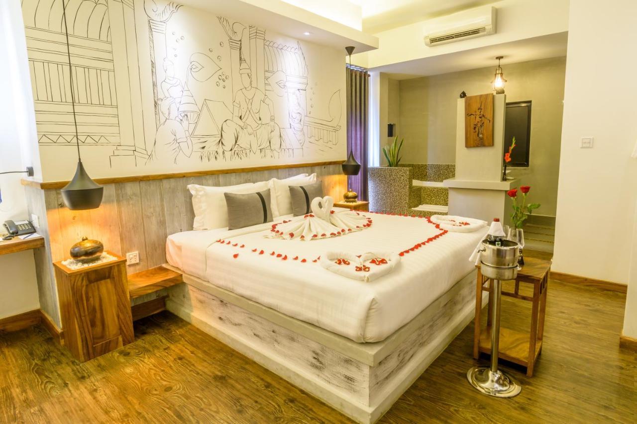 Double Leaf Boutique Hotel Phnompen Kültér fotó