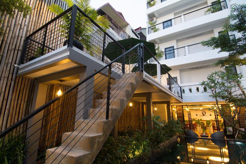 Double Leaf Boutique Hotel Phnompen Kültér fotó